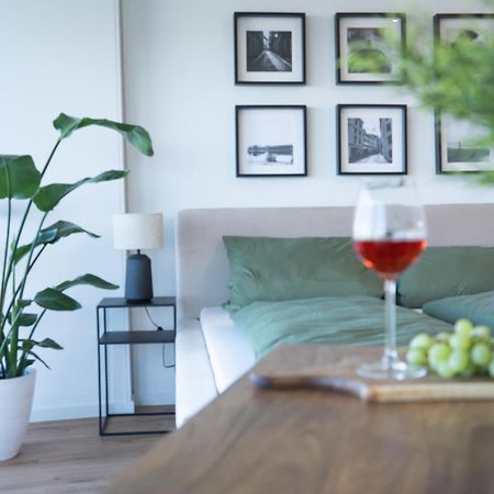 Helles Apartment Mit Tollem Blick Ueber Augsburg Exterior foto