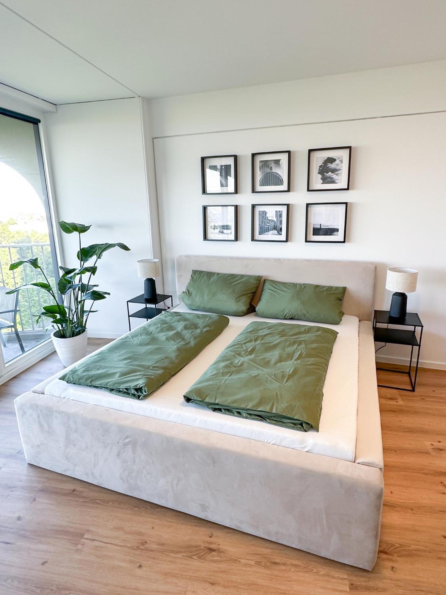 Helles Apartment Mit Tollem Blick Ueber Augsburg Exterior foto